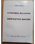Mircea Eliade. Definitio sacri- Viliu Danca