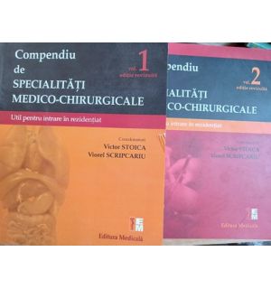 Compendiu de specialitati medico-chirurgicale vol.1-2- V.Stoica, V.Scripcariu