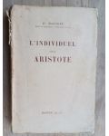 L'individuel chez Aristote- D.Badareu