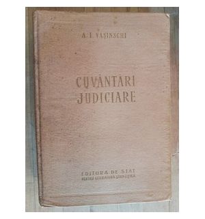 Cuvantari judiciare- A.I.Vasinschi