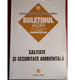 Buletinul AGIR 2-3/2010 - Calitate si securitate ambientala