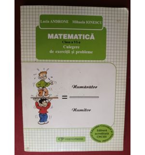 Matematica clasa a VI-a. Culegere de exercitii si probleme- Lucia Androne, Mihaela Ionescu