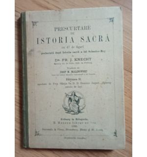 Prescurtare de istoria sacra cu 47 de figuri- Dr. Fr. J.Knecht
