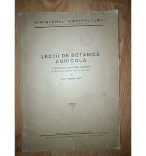 Lecti de botanica agricola - Todor Ioan