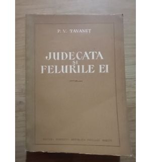 Judecata si felurile ei- P. V. Tavanet