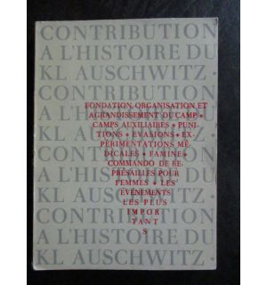 Contribution a l'histoire du KL Auschwitz