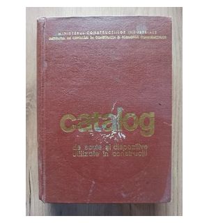 Catalog de scule si dispozitive utilizate
