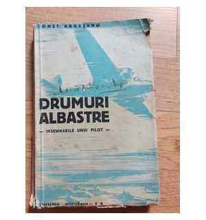Drumuri albastre In semnarile unui pilot cu desenele autorului-Constantin Argesanu