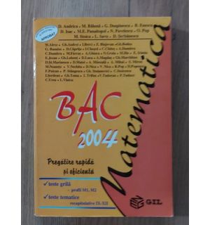 Bac matematica- D. Andrica, M. Baluna