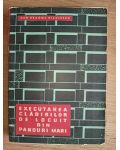 Executarea cladirilor de locuit din panouri mari- Dan Dragos Niculescu