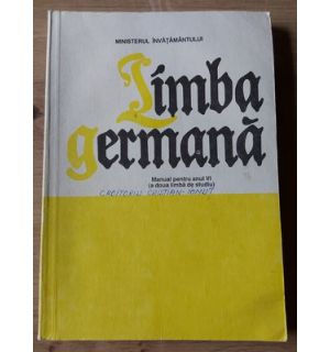 Limba germana Manual pentru anul 6 doua limba de studiu