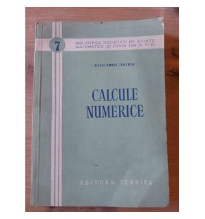 Calcule numerice Haralambie Ionescu