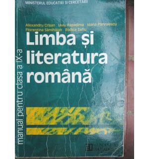Limba si literatura romana. Manual clasa a 9-a