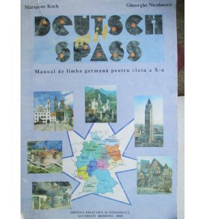 Deutsch mit spass. Manual limba germana clasa a 10-a
