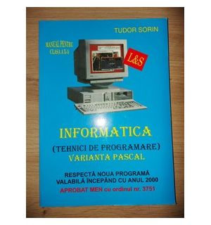 Informatica: Manual pentru clasa a 5-a - Tudor Sorin