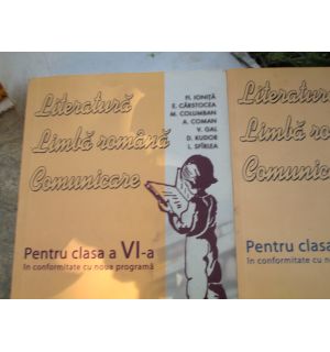 Literatura. Limba romana. Comunicare clasa a 6-a