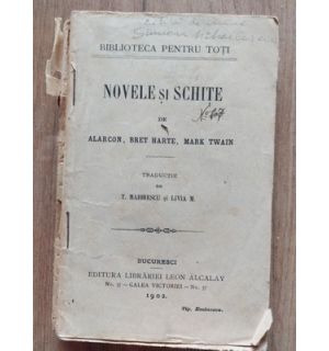 Novele si schite- Alarcon, Bret Harte