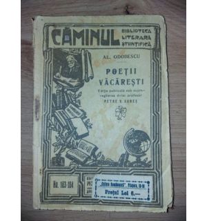 Poetii  vacaresti- Al. Odobescu