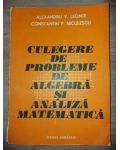 Culegere de probleme de algebra si analiza matematica- Alexandru V. Leonte, Constantin P. Niculescu