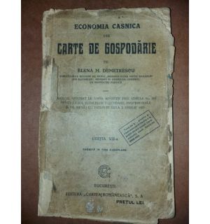 Carte de gospodarie- Elena M. Demetrescu