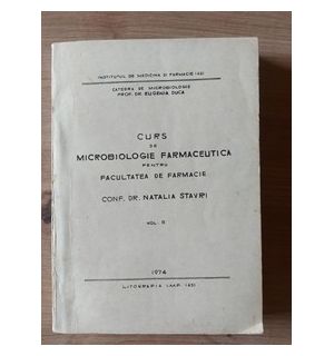 Curs de microbiologie farmaceutica pentru Facultatea de Farmacie 2- Natalia Stavri