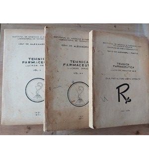 Tehnica fafrmaceutica 1, 2, 3