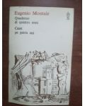 Caiet pe patru ani- Eugenio Montale