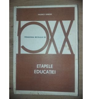 Etapele educatiei- Maurice Demesse