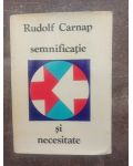 Semnificatie si necesitate- Rudolf Carnap
