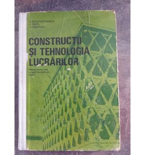 Constructii si tehnologia lucrarilor- R. Constantinescu, C. Pavel