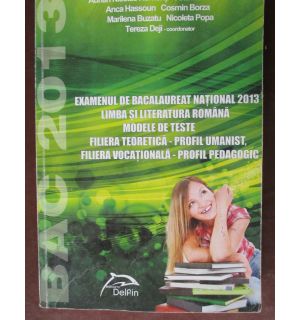 Examenul de bacalaureat national 2013. Limba si literatura romana