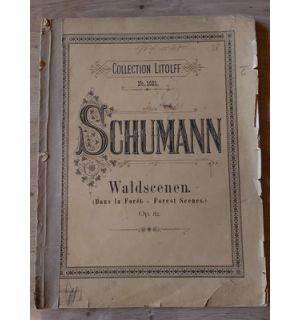 PARTITURA Schumann- Waldscenen