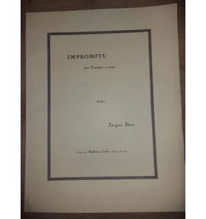 Impromptu pour trompette et piano- Jacques Ibert
