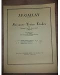 Soixante-treize etudes pour trompettes Ut ou Si, cornet a pistons et saxhorns- J. F. Gallay