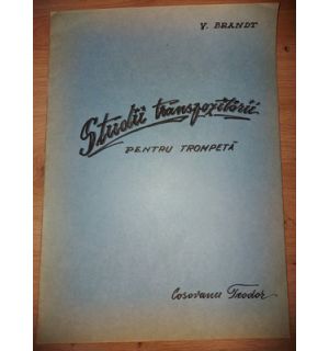 Studii transpozitorii pentru trompeta- V. Brandt