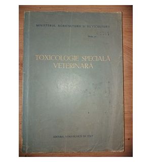 Toxicologie speciala veterinara