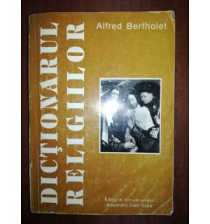 Dictionarul religiilor- Alfred Bertholet