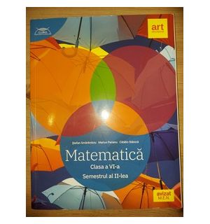 Matematica clasa a 6-a (semestrul al II-lea)- Stefan Smarandoiu, Marius Perianu