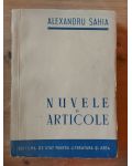 Nuvele si articole- Alexandru Sahia