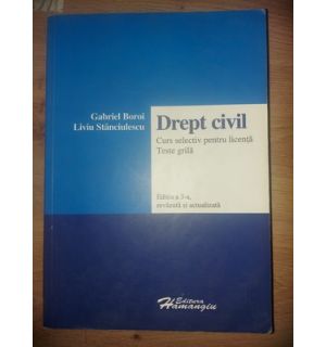 Dreptul civil- Gabriel Boroi, Liviu Stanciulescu