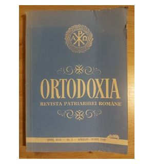 Ortodoxia: Revista Patriarhiei Romane