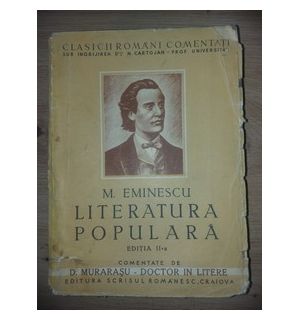 Literatura populara- M. Eminescu