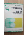 Introducere in analiza functionala- N. Gheorghiu