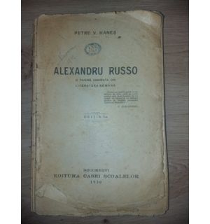 Alexandru Russo- Petre V. Hanes