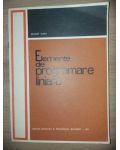 Elemente de programare liniara- Ernest Dan