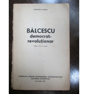 Balcescu democrat-revolutionar