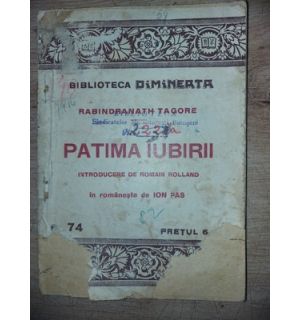 Patima iubirii- Rabindranath Tagore