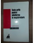 Teste grila pentru admiterea in magistratura- Viorel Voineag