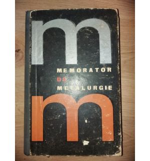 Memorator de metalurgie- Benno Nachbar