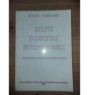 Relatii economice internationale- Ionel Cobzaru
